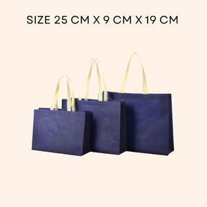 Sac fourre-tout léger non tissé avec logo personnalisé Spunbond Eco Conscious avec poignées confortables - Product Image 1