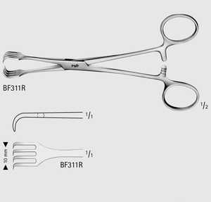Fórceps quirúrgicos manuales LAHEY Base de instrumentos quirúrgicos esenciales - Product Image 4