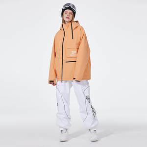 <b>Vintage</b> Winter <b>Ski</b> <b>Suit</b> Windproof Zipper Plus Size Skinny Jacket and Pants for Snow Sports Unisex - Product Image 3