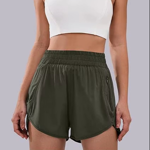 Shorts pour femmes Taille haute Mode d'été Vêtements de sport respirants Yoga Running Lounge Streetwear Casual Custom Trendy Brand Clothing - Product Image 1