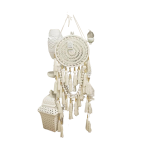 Más vendidos macramé colgante de pared decoración del hogar hecho a mano atrapasueños dormitorio ornamento artesanía diferente aspecto decoración de pared - Product Image 2