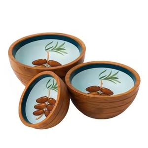 Tazón para Mezclar Alimentos de Primera Calidad, Diseño de Lujo, Forma Redonda, Tazones para Ensalada y Postre, Vajilla Moderna y Elegante - Product Image 6