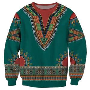 Sudaderas transpirables Hombres Sudadera con estampado gráfico Manga larga Cuello redondo Pullover Loose Fit Sweatshirts - Product Image 1