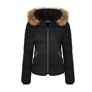 Manteau d'hiver chaud pour femmes, veste à capuche en fausse fourrure pelucheuse, vêtements d'extérieur épais pour l'hiver, vêtements d'hiver pour femmes - Product Image 4