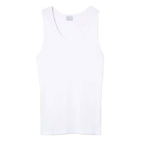 Chaleco Deportivo Formal Personalizado 100% Algodón, Anti-Pilling, Ecológico, Transpirable, OEM, Corte Ajustado, Camiseta Interior con Bordado 3D