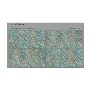 กระเบื้องพอร์ซเลนมันวาวระดับไฮเอนด์ขนาด600x1200สไตล์โมเดิร์นพร้อมดีไซน์สีทองคลาสสิกสำหรับตกแต่งภายในวิลล่าบ้านโชว์รูม - Product Image 5