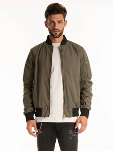 Chaqueta Bomber Acolchada Casual para Hombre, Calidad Premium 2024, Cortavientos de Lona Impermeable y Ecológica para Otoño/Invierno, Corte Ajustado - Product Image 5