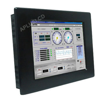 NEMA 4 IP66 IP65 Custom Marine CNC Mines Embedded Panel Mount LCD Display Industrial Touchscreen Monitors Square LED Monitor
