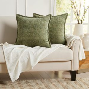 18x18 Inch Soft Textured Charlotte Collection <b>Sofa</b> Cushion Knitted Couch Pillow <b>Covers</b> for Home Hotel Latex Celebrities Hospital - Product Image 6