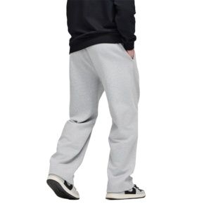 Automne hiver 2025 gros sport pantalons de survêtement poids lourd cordon jambe large couleur unie taille moyenne léger toile tissu - Product Image 5