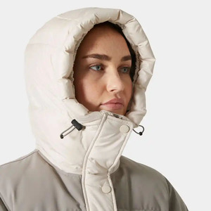 Parka d'évasion personnalisée Daisy OEM de haute qualité pour femmes avec capuche réglable matelassée bulle et doudoune d'hiver pour femmes - Product Image 3