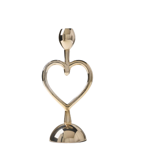 Coeur Bougie Pilier Titulaire Élégant Cône Chandelier Titulaire pour La Maison De Pâques Décoration De Table Décor À La Main De Qualité - Product Image 1