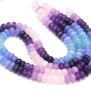 Cuentas Redondas de Cuarzo Multicolor: Piedras Preciosas AAA para la Fabricación de Joyería - Product Image 4