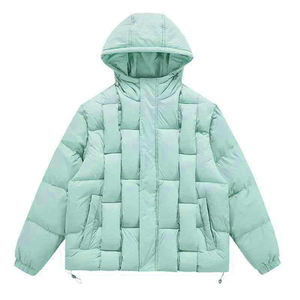 Chaqueta Acolchada de Lona con Parches de Camuflaje Ecológica Unisex, Primavera 2026, Cortavientos, Acolchado Estándar en la Parte Delantera - Product Image 4