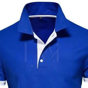 Camiseta Polo para hombre Diseño ajustado a la moda 100% algodón Logotipo personalizado Patrón sólido Lona El mejor atuendo de manga corta - Product Image 2