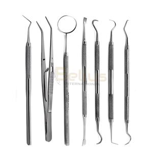 Kit profesional de removedor de sarro Dental, herramientas de escalador de dientes de acero inoxidable, juego de higiene bucal para dentista higienista - Product Image 2