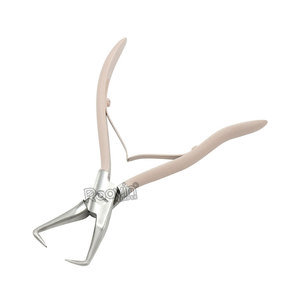 Alicates Profesionales de Alta Calidad para Extensiones de Cabello con Anillos Micro de Acero Inoxidable en Oro Rosa y Agarre Ergonómico - Product Image 5