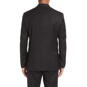 Blazer Elegante Ted Baker London Karl in Lana Morbida, Nero, Taglia 40, Vestibilità Regolare - Product Image 2