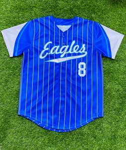 Camiseta de béisbol para hombre Camisetas de béisbol sublimadas Jersey de Softbol - Product Image 4