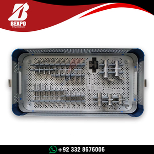 ชุดเครื่องมือผ่าตัดกระดูกสันหลัง MIS แบบแผลเล็ก PLIF/TLIF ชุดเครื่องมือสำหรับสกรูเพดิเคิล อุปกรณ์การแพทย์ที่ได้มาตรฐาน - Product Image 4