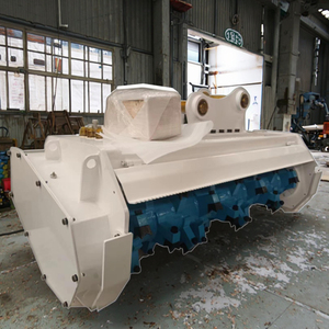 Hoogwaardige, zware mobiele bosmaaier/houtversnipperaar op rupsbanden, diesel aangedreven, voor landbouwgebruik, met hoogpresterende motor. - Product Image 6
