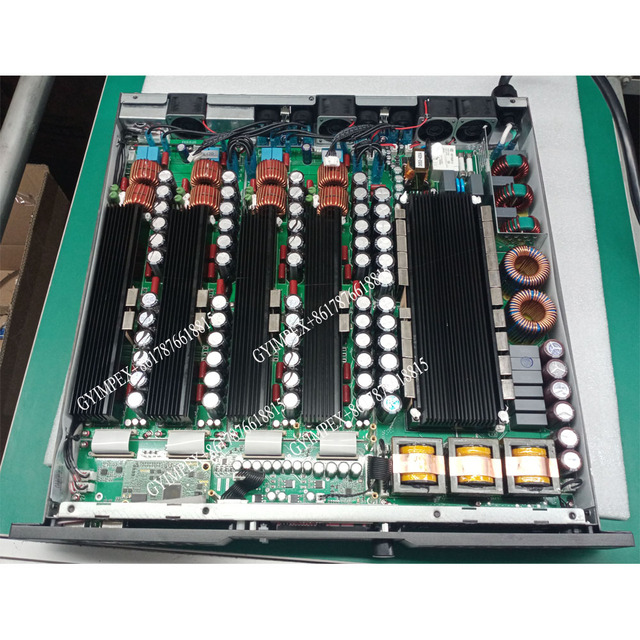 ALLDSP 2 Ohm Stable Digital Power Amplifier Board 9000 WATT Professional DSP Power Amplifier for Outdoor Performance Live Show