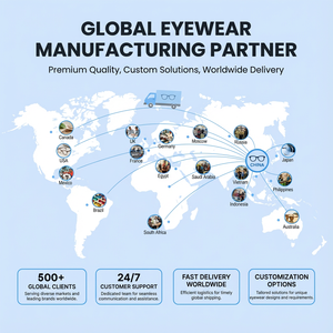 Lunettes <span class=keywords><strong>de</strong></span> soleil géométriques en acétate ODM avec branches métalliques, marque privée professionnelle Eyepro, haute qualité, polies à la main, design <span class=keywords><strong>de</strong></span> créateur - Product Image 5