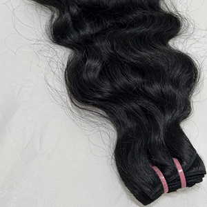 Cheveux indiens vierges Remy, bouclés en forme de temple, 100% tirés d'un seul brin, double trame, non traités, cuticules alignées, mèches de cheveux humains pour tissage - Product Image 3