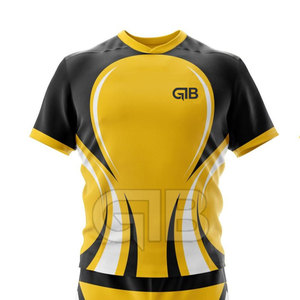 Meilleures ventes Vêtements de football rugby à manches courtes Ensembles de Offre Spéciale confortables et respirants de haute qualité - Product Image 3