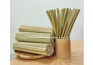 Eco2go Pailles jetables écologiques en gazon naturel 100% du Vietnam fabriquées à la main au Vietnam exportées dans le monde entier - Product Image 6