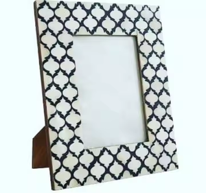 Natural Bone Picture <b>Frame</b> Antique Bone Inlay Photo <b>Frame</b> Handmade Home Decoration by Crescent Crafts - Product Image 2