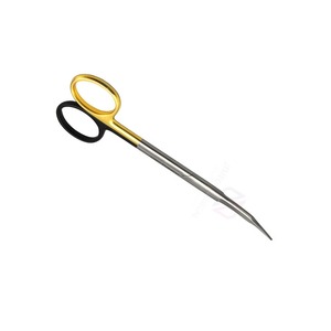 Tijeras Quirúrgicas JIMED de Acero Inoxidable Curvas Goldman de 13 cm |   Cuchilla Manual de Clase I con Certificación CE para Profesionales - Product Image 2