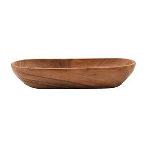 Bandeja de Madera para Servir, Plato de Madera, Bandeja Decorativa Natural para Cocina, Mesa de Centro y Juego de Té - Product Image 2