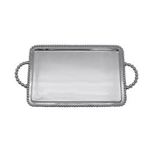 Wholesale Prices Serving <b>Tray</b> With Handles Double Sided Eco Friendly Metal <b>Large</b> Storage Display Metal <b>Tray</b> With Logo - Product Image 1