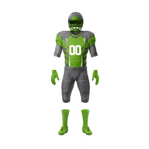 Tenue d'entraînement de football américain unisexe 2025, design personnalisé, impression par sublimation, respirante, uniforme de football court, nouvelle arrivée - Product Image 1