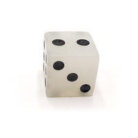 Jeu de dés polyédriques en acrylique transparent pour les jeux de rôle et les jeux décontractés