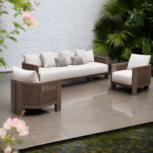 Qualité professionnelle personnalisée |   Ensemble <span class=keywords><strong>de</strong></span> canapés en bois <span class=keywords><strong>de</strong></span> teck tressé avec des cordes |   Canapé modulaire toutes saisons durable |   <span class=keywords><strong>pour</strong></span> les projets d'hôtels, <span class=keywords><strong>de</strong></span> resorts et <span class=keywords><strong>de</strong></span> villas - Product Image 2