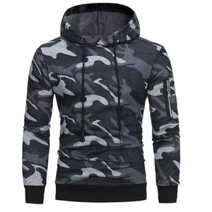 Sweats à capuche pour hommes personnalisés de haute qualité Camouflage Designed Hoodies for Men 100 _ Cotton Hood for Sale Fabricant Process Impex - Product Image 2
