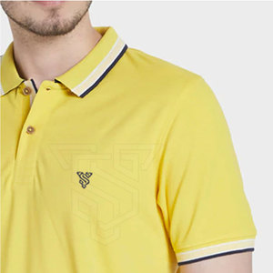 Moda hombres Polo camisetas algodón tela hombres Polo camisetas nuevo estilo hombres Polo camisetas personalizadas - Product Image 6