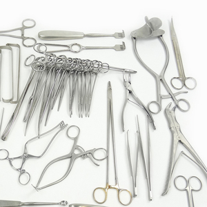 Kit d'instruments chirurgicaux de base de haute qualité, best-seller, manuel, réutilisable, argenté, pour chirurgie générale, certifié CE ISO 13485:2016 - Product Image 5