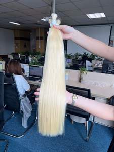 Extensiones de Cabello Humano Virgen Remy al por Mayor de Fabricante Vietnamita, Trama Única, Color PLA, Cabello a Granel - Product Image 4