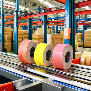 Cinta de flejado PP Vietnam aceptada por OEM ODM para embalaje de exportación Longitud personalizada disponible Grado económico - Product Image 1