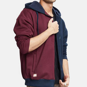 Sudadera con Capucha para Hombre de Invierno, Aspecto Elegante, Buena Calidad, 100% Algodón, Felpa, Manga Larga, Ecológica, Resistente al Viento, con Bolsillo, Informal - Product Image 5