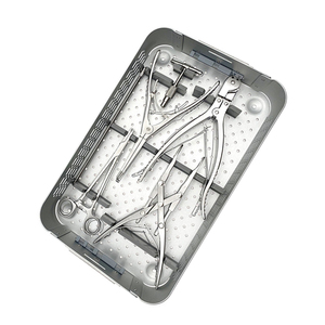 Ensemble d'instruments cervicaux antérieurs manuels réutilisables en acier inoxydable de qualité supérieure, certifié CE ISO 13485:2016 Classe I Général - Product Image 3