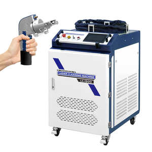 Nouvelle machine de nettoyage laser à fibre pulsée portative de qualité industrielle 2000W, haute vitesse, facile à utiliser, pour la rouille de l'acier inoxydable et de l'aluminium - Product Image 2