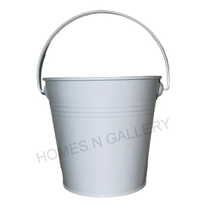 Latest Luxury Pink Powder Coated Garden Bucket Planters Pots New Design Outdoor <b>Plant</b> Stand Home Decoration at Low Price - Product Image 1
