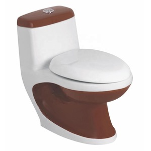 Toilette moderne autoportante en céramique Offre Spéciale une pièce piège en S Water Closet automatique extérieur hôtel salle de bain désodorisant l'eau - Product Image 1