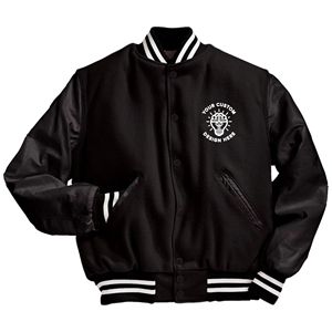 Haute Qualité Laine Unisexe Varsity Vestes Logo Personnalisé Hommes Casual Baseball Veste En Gros Letterman Manteau Hiver 10/10 Qualité - Product Image 1