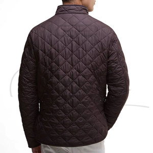 Chaquetas Formales de Invierno para Hombre, Estilo Urbano, Acolchadas, con Parches, de Lona, Resistentes al Viento, con Personalización OEM - Product Image 6