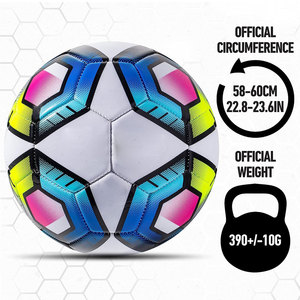 Balón de fútbol de cuero PU personalizado de alta calidad 2024, cosido a mano, tamaño 5, superventas, Fútbol Para competiciones - Product Image 5